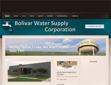 Tablet Screenshot of bolivarwatersc.com